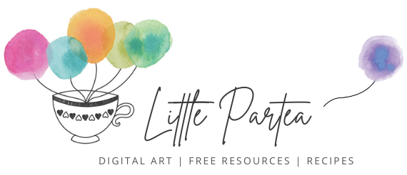 LittlePartea - Recipes, Art Illustrations, Free Resources